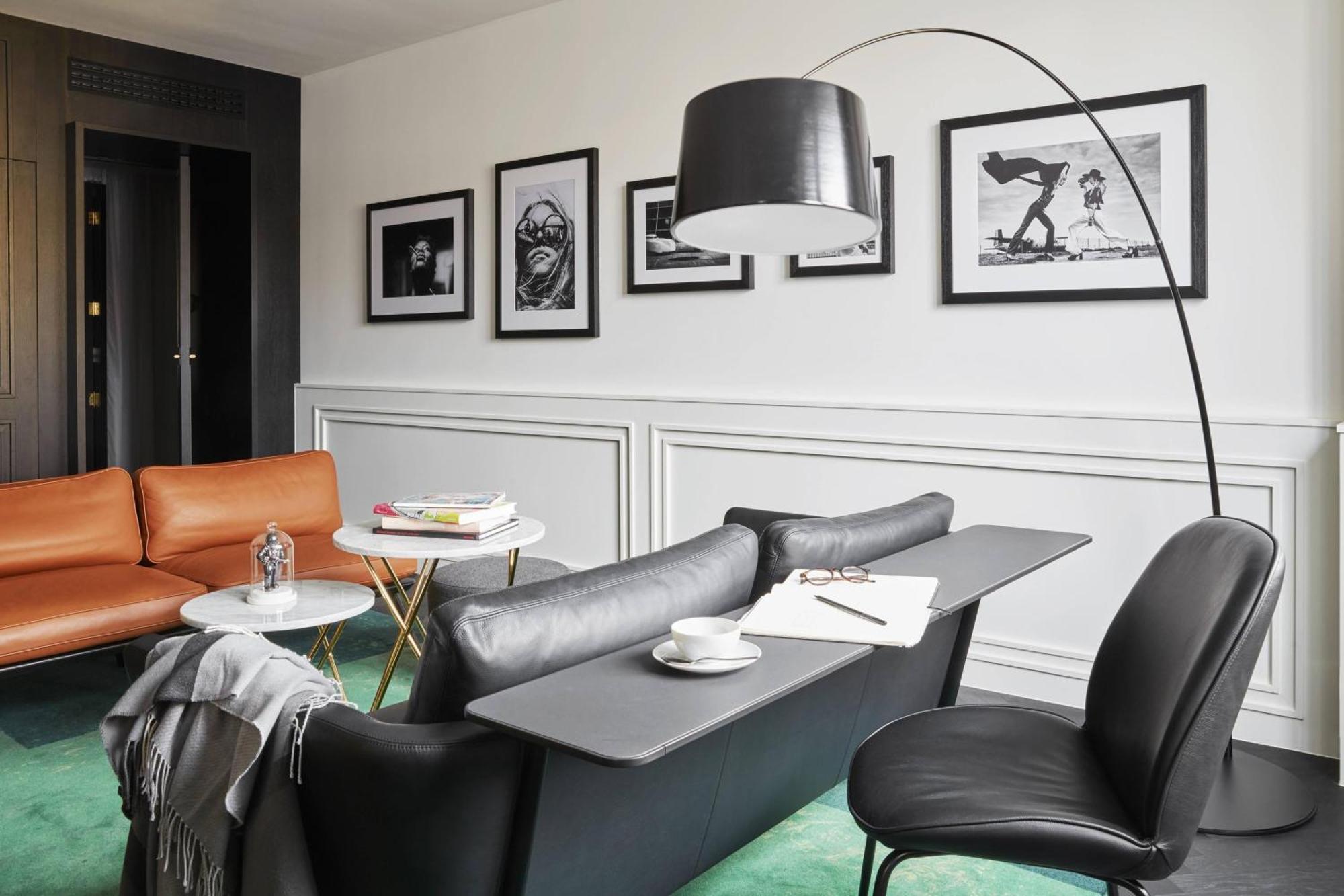Roomers Munich, Autograph Collection Exteriér fotografie The interior of the hotel